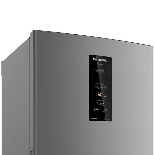 Imagem de Geladeira Panasonic 460L Inverse Frost Free Inverter A+++ Aço Escovado NR-BB64PV1X