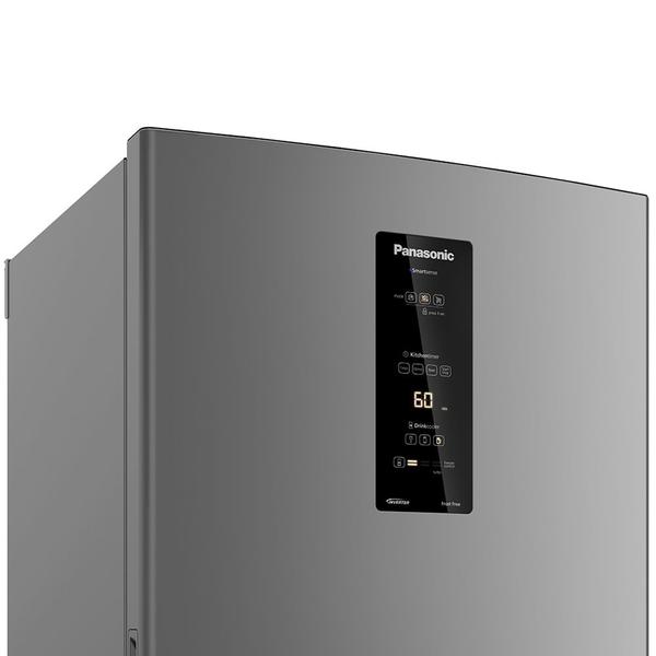 Imagem de Geladeira Panasonic BB64 Aço Escovado Inverse Frost Free 460L Inverter A+++ - NR-BB64PV1X