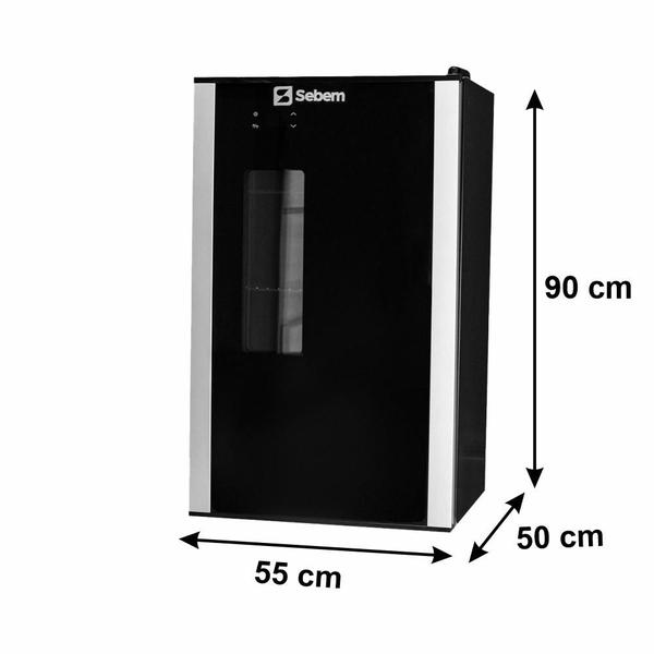 Imagem de Geladeira Pequena para Cerveja 108 Latas -6C Sebem
