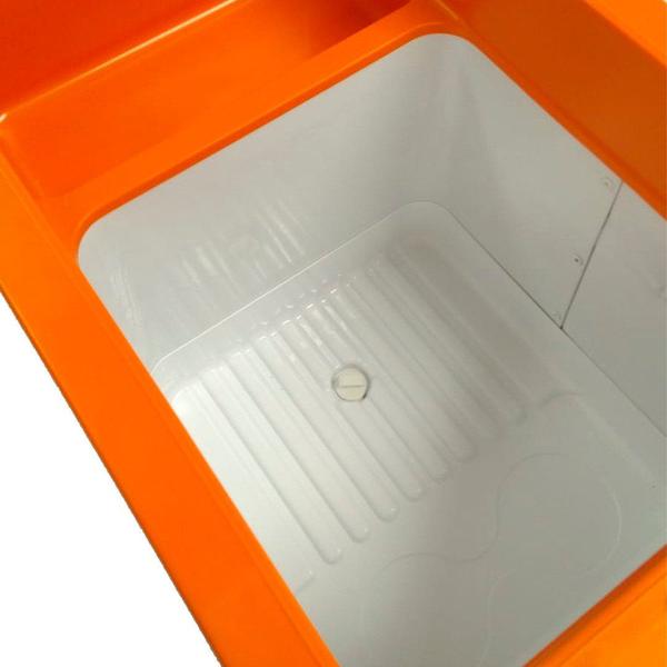 Geladeira Portátil P/Pesca 31 Litros 12v/24v Resfriar Laranja C/Bluetooth Imagem de Geladeira Portátil P/Pesca 31 Litros 12v/24v Resfriar Laranja C/Bluetooth