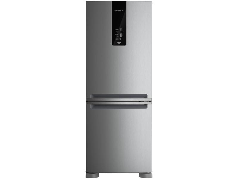 Geladeira/Refrigerador Brastemp Frost Free Duplex Prata 447L BRE57FK Geladeira/Refrigerador Brastemp Frost Free Duplex Prata 447L BRE57FK