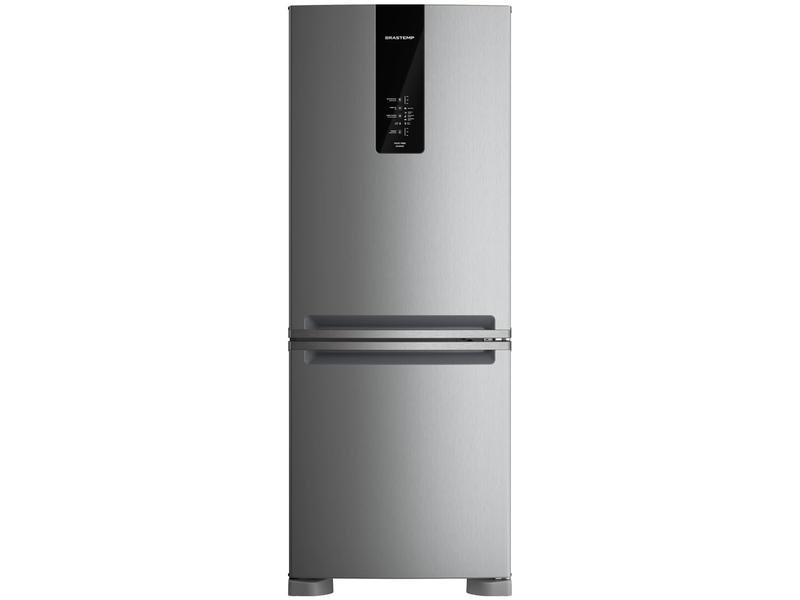 Geladeira/Refrigerador Brastemp Frost Free Duplex Prata 447L BRE57FK Geladeira/Refrigerador Brastemp Frost Free Duplex Prata 447L BRE57FK