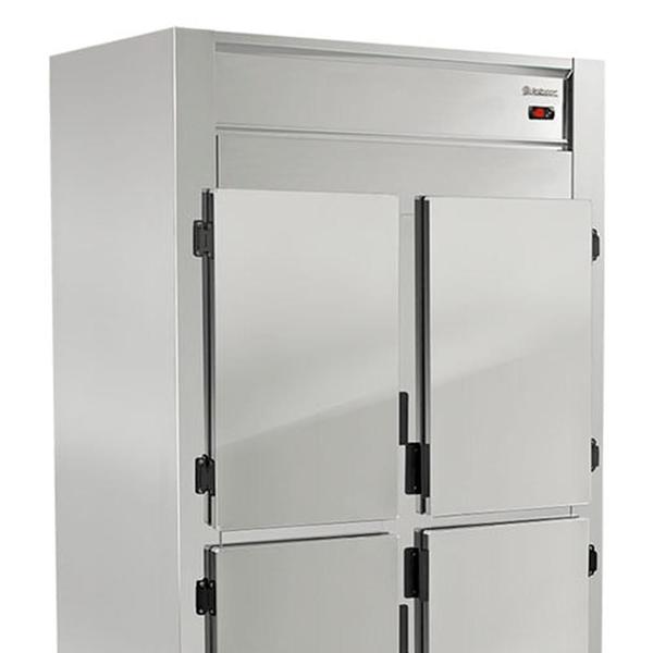 Imagem de Geladeira/Refrigerador Comercial GREP-4P - Inox 4 Portas Cegas 1044 Litros +1 a +7 C -  Gelopar