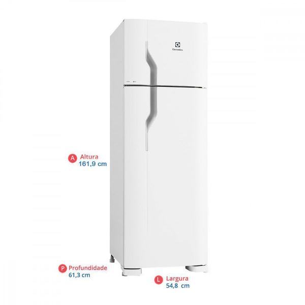 Imagem de Geladeira Refrigerador DC35A 2 Portas 260 Litros Electrolux