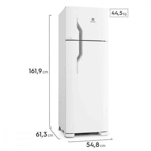 Imagem de Geladeira/Refrigerador Duplex Electrolux 260 Litros Cycle Defrost Branco DC35A - 110V