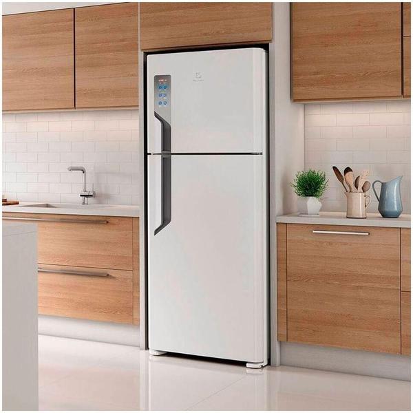 Imagem de Geladeira/ Refrigerador Electrolux Duplex Top Freezer Frost Free 431 Litros Branco TF55 127V