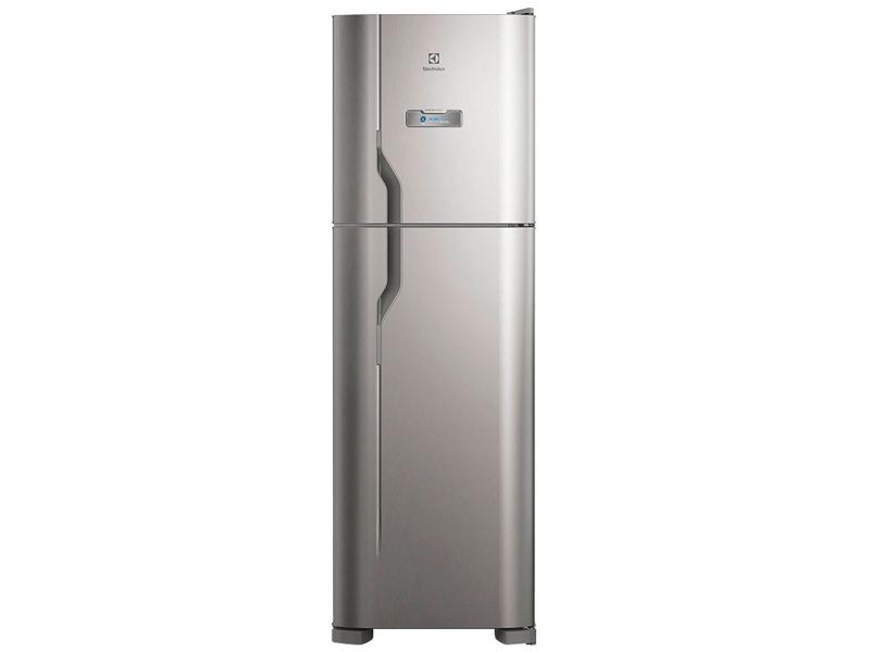 Geladeira/Refrigerador Electrolux Frost Free 400L Turbo Congelamento Duplex Cor Inox DFX44