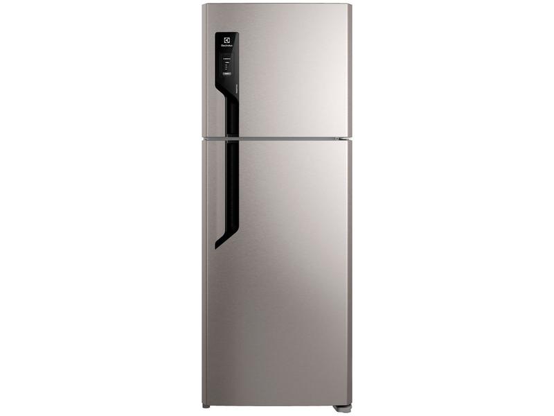Geladeira/Refrigerador Electrolux Frost Free Duplex Inox Look 480L Efficient