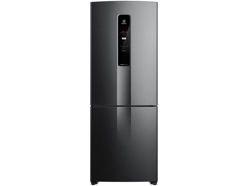 Geladeira/Refrigerador Electrolux Frost Free - Inverse Black Inox Look 490L IB7B Geladeira/Refrigerador Electrolux Frost Free - Inverse Black Inox Look 490L IB7B