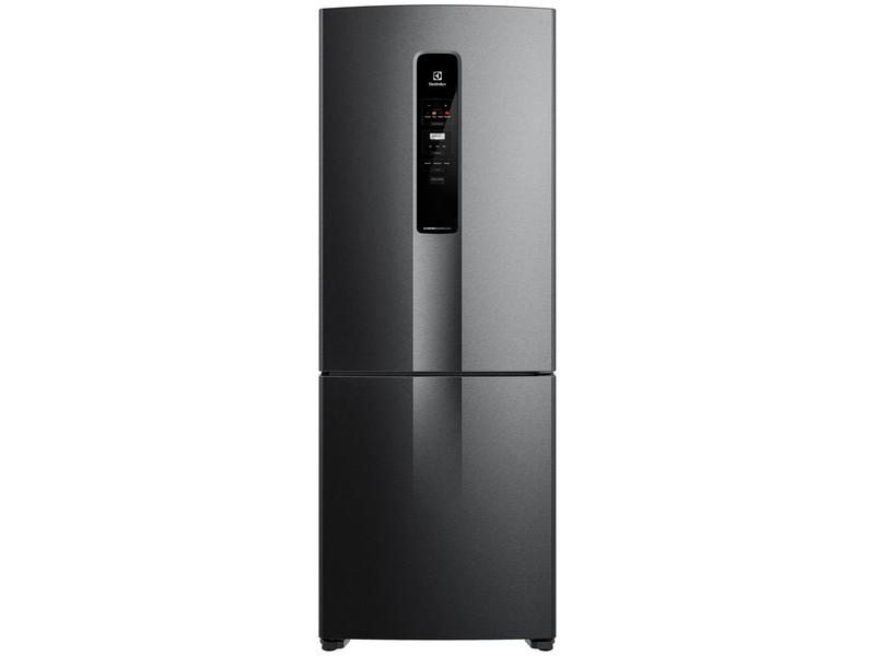 Geladeira/Refrigerador Electrolux Frost Free - Inverse Black Inox Look 490L IB7B Geladeira/Refrigerador Electrolux Frost Free - Inverse Black Inox Look 490L IB7B
