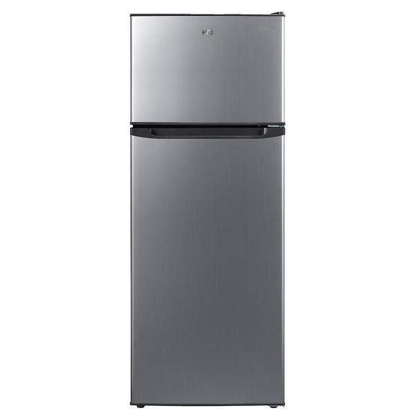 Imagem de Geladeira Refrigerador HQ Defrost 230 Litros Preto/Inox HQ-230RDF 127V