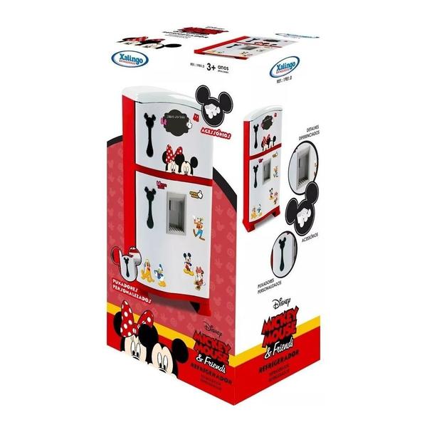 Imagem de Geladeira Refrigerador Infantil Pop Mickey E Minnie - Xalingo