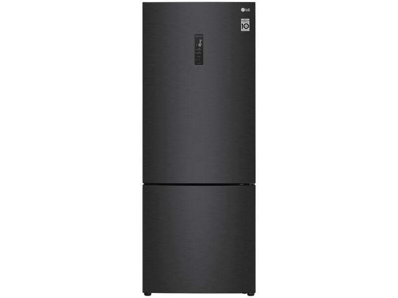 Geladeira/Refrigerador LG Frost Free Smart Preta - 451L Inox Look GC-B569NQL2.AMCGSBS Geladeira/Refrigerador LG Frost Free Smart Preta - 451L Inox Look GC-B569NQL2.AMCGSBS