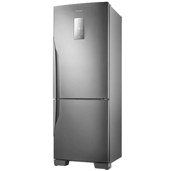 Imagem de Geladeira/Refrigerador Panasonic 480 Litros NR-BB71PVFX Frost Free, 2 Portas, Tecnologia Inverter, Aço Escovado