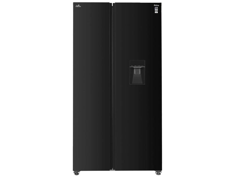 Geladeira/Refrigerador Philco Frost Free Side By Side Preto 434L PRF43A Geladeira/Refrigerador Philco Frost Free Side By Side Preto 434L PRF43A