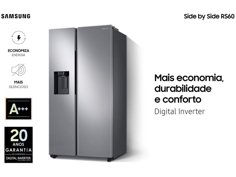 Geladeira/Refrigerador Samsung Frost Free Side by - Geladeira