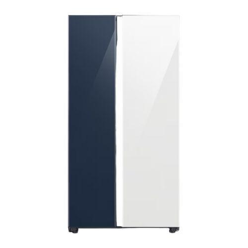 Imagem de Geladeira Samsung Bespoke Side by Side com Porta de Abertura Automática 590L 110V RS60CB760A7NAZ