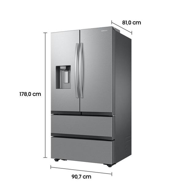 Imagem de Geladeira Samsung French Door RF26 4 Portas 550L Inox 110V RF26CG7400SRAZ