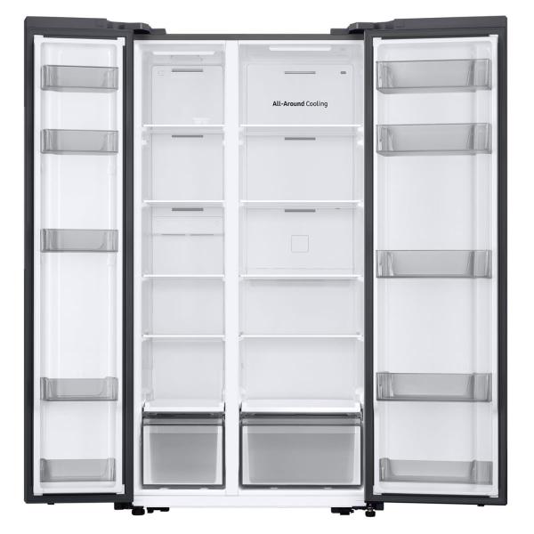 Imagem de Geladeira Samsung Side by Side RS52 490L Inox Look 110V RS52B3000M9/AZ