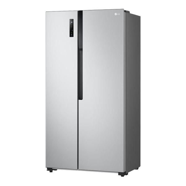 Imagem de Geladeira Side by Side LG 509L Inverter A+++ Prata GC-B187PQAM 220V