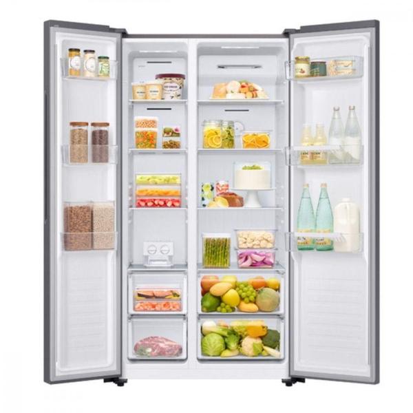 Imagem de Geladeira Side by Side Samsung 490L Inox 220V