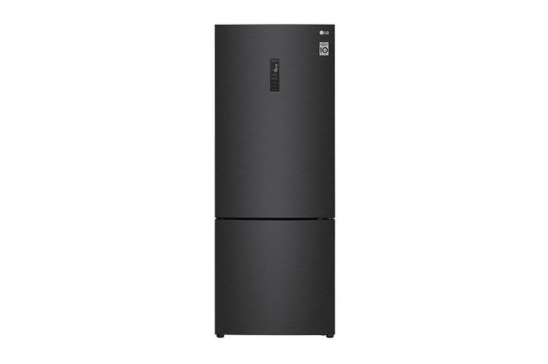 Imagem de Geladeira Smart LG Frost Free Inverter 451L Inverse Cor Black Inox (GC-B569NQL) - 220V