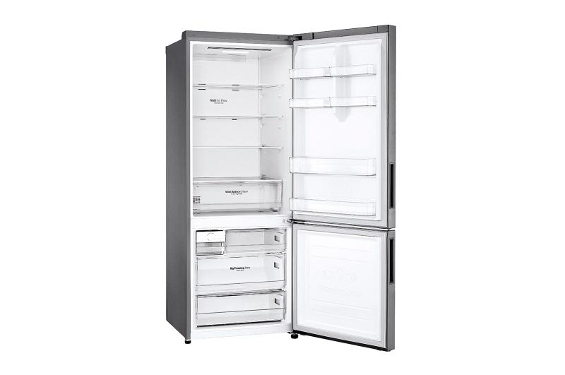 Imagem de Geladeira Smart LG Frost Free Inverter 451L Inverse cor Inox Look (GC-B569NLL)