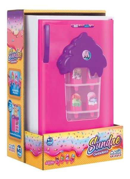 Geladeira sundae sem freezer magictoys - MAGIC TOYS Imagem de Geladeira sundae sem freezer magictoys