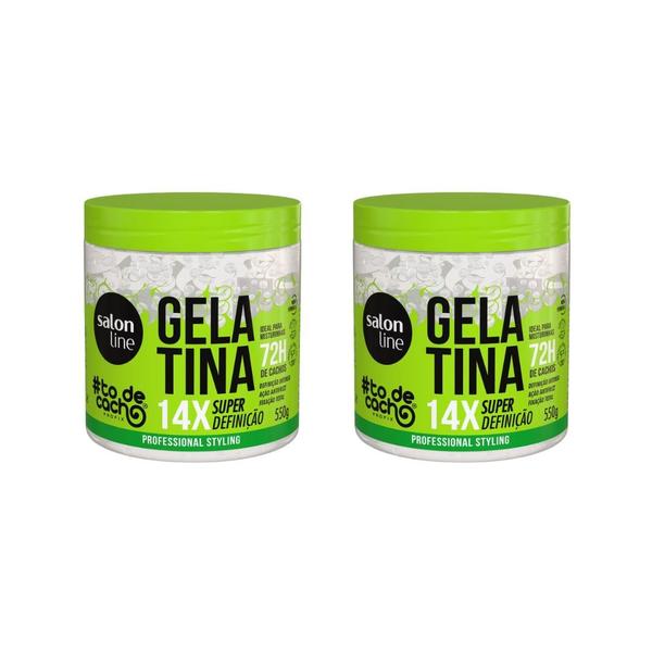 Imagem de Gelatina Capilar Salon Line 550g Todecacho Super defini- 2un