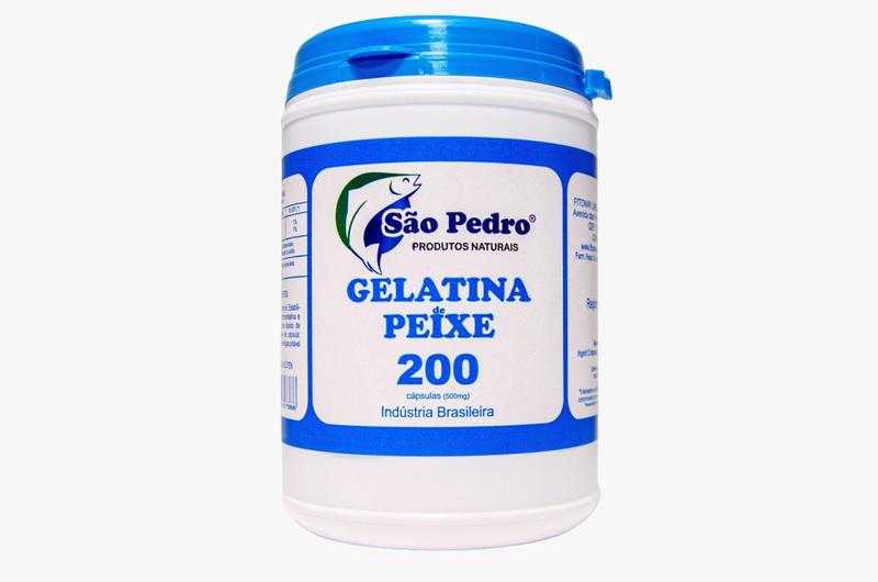 Imagem de Gelatina De Peixe São Pedro Omega3 - 200 Caps