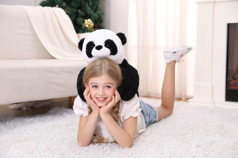 Gelatina de pelúcia pesada Jelly Mallow Panda 2,27 kg 68,58 cm - JellyMallow Imagem de Gelatina de pelúcia pesada Jelly Mallow Panda 2,27 kg 68,58 cm