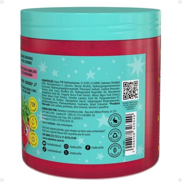 Imagem de Gelatina Desembaraçante Salon Line Kids Morango 550G