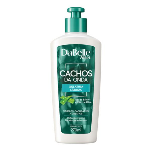 Gelatina Liquida Cachos Onda Crespo Cacheados DaBelle 270ml Imagem de Gelatina Liquida Cachos Onda Crespo Cacheados DaBelle 270ml