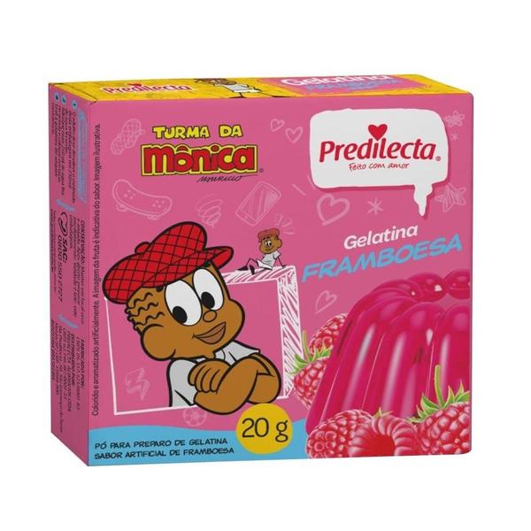 Imagem de Gelatina predilecta framboesa turma da monica 36x20g