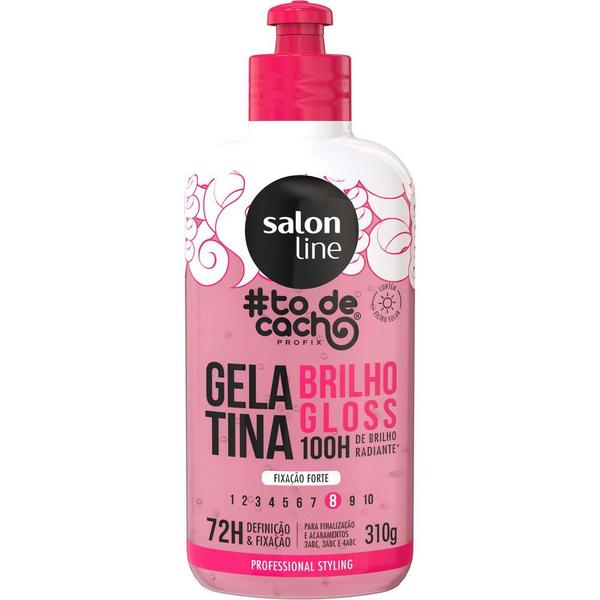 Imagem de Gelatina Salon Line Todecacho Brilho Gloss 310g