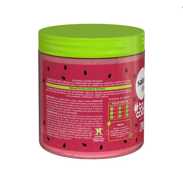 Imagem de Gelatina Salon Line Todecacho Melancia Kids 550g