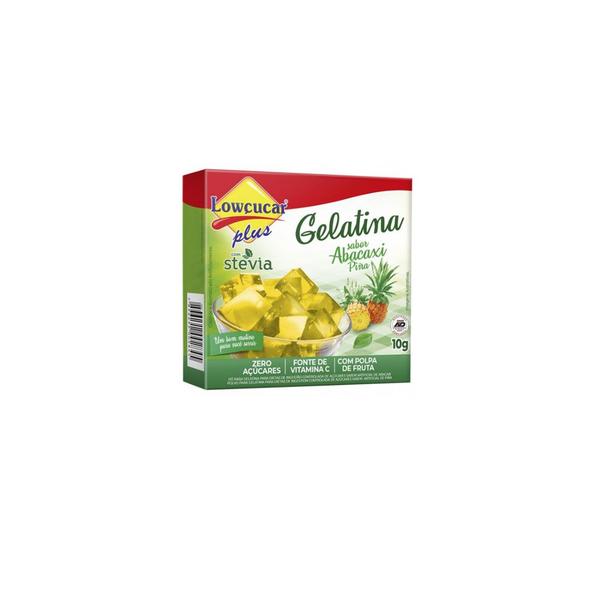 Imagem de Gelatina Stevia Lowçucar Plus Abacaxi 10g