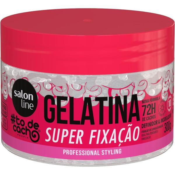 Imagem de Gelatina Tô De Cacho Salon Line Super Fixação 300g