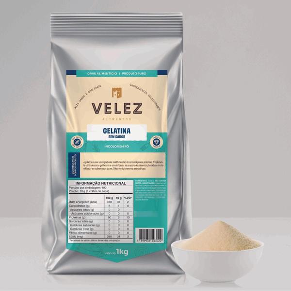 Imagem de Gelatina Velez Sem Sabor 1 Kg