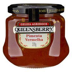 Geleia Agridoce de Pimenta suave Gourmet QUEENSBERRY 320g Imagem de Geleia Agridoce de Pimenta suave Gourmet QUEENSBERRY 320g