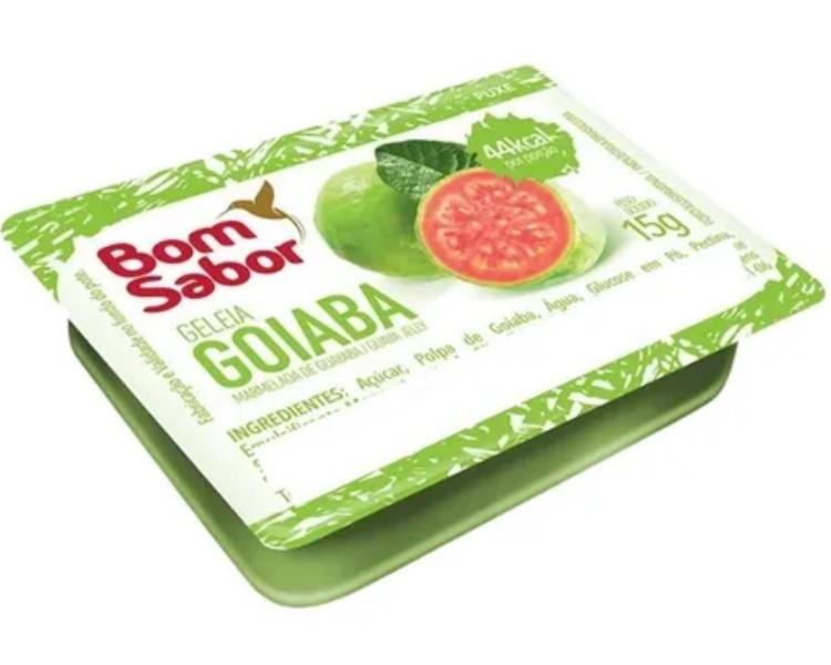 Imagem de Geleia Bom Sabor Morango/Goiaba Blister 15G - 144Und