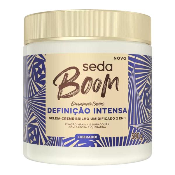 Imagem de Geléia Creme Seda Boom Definição Intensa 2 em 1 500g