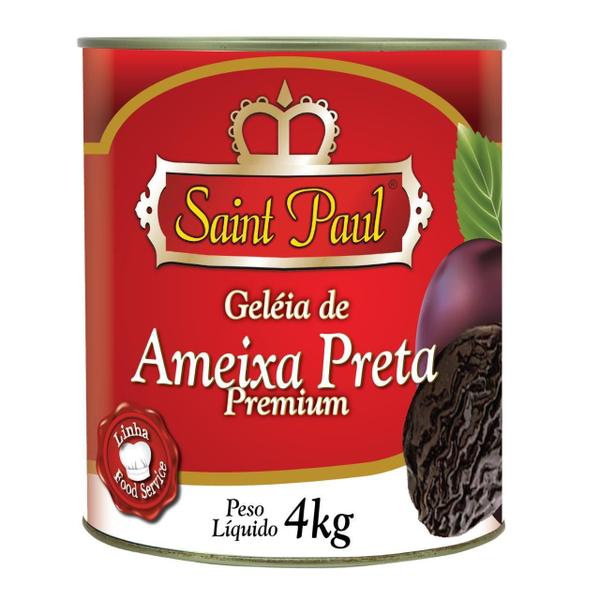 Geleia De Ameixa Preta Premium Saint Paul 4Kg Imagem de Geleia De Ameixa Preta Premium Saint Paul 4Kg