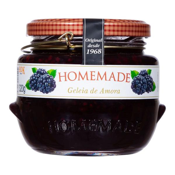 Geleia de Amora Premium Homemade 320g Imagem de Geleia de Amora Premium Homemade 320g