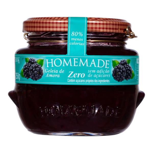 Geleia de Amora Zero Homemade 250g Imagem de Geleia de Amora Zero Homemade 250g