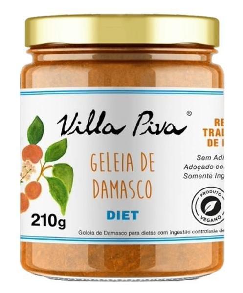 Imagem de Geleia De Damasco Diet Villa Piva 210G