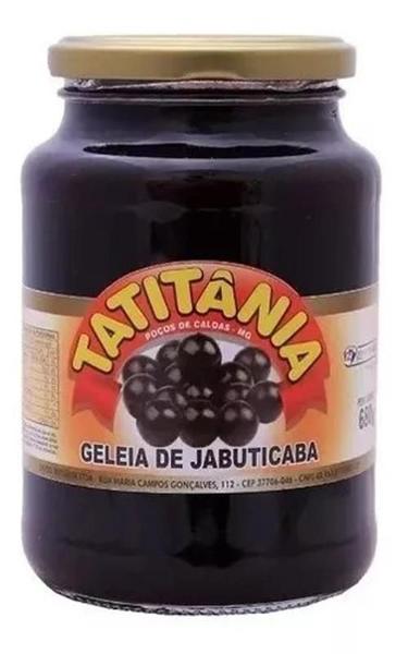 Geléia De Jabuticaba Artesanal Tatitania - Pote 680 Gr Imagem de Geléia De Jabuticaba Artesanal Tatitania - Pote 680 Gr