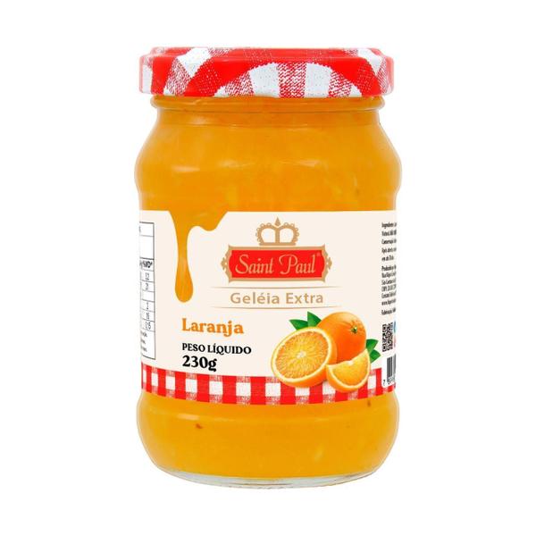 Geleia De Laranja Premium Saint Paul 230G Imagem de Geleia De Laranja Premium Saint Paul 230G