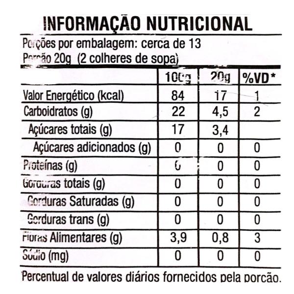 Geleia De Maçã Sem Açúcar 260g HF Carraro Imagem de Geleia De Maçã Sem Açúcar 260g HF Carraro