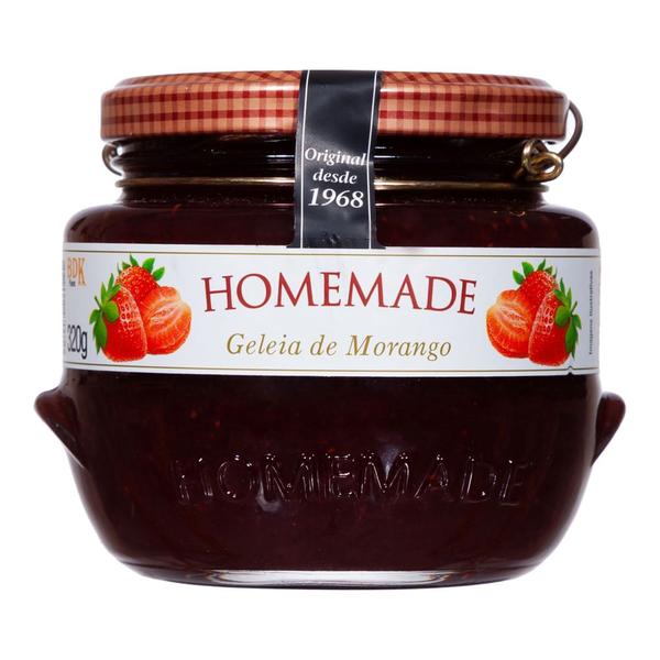 Geleia de Morango Premium Homemade 320g Imagem de Geleia de Morango Premium Homemade 320g